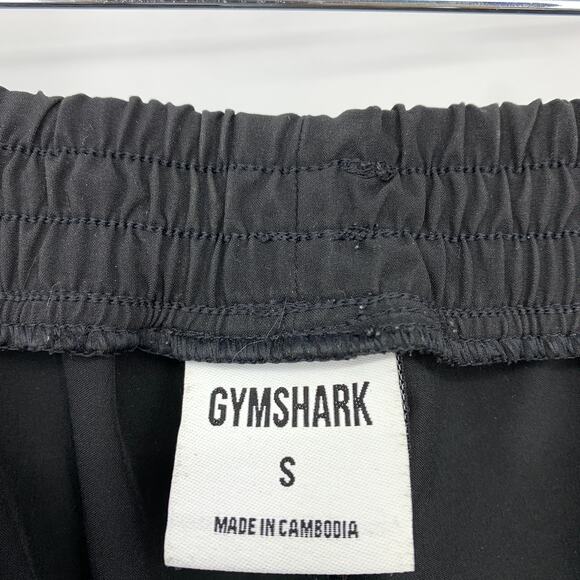 Gymshark Athletic Pants Womens Size S Black Elastic Waist Slim Leg Zip Pockets - Picture 5 of 6